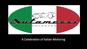 Automezzi XXXIV Exotic Italian Car Show